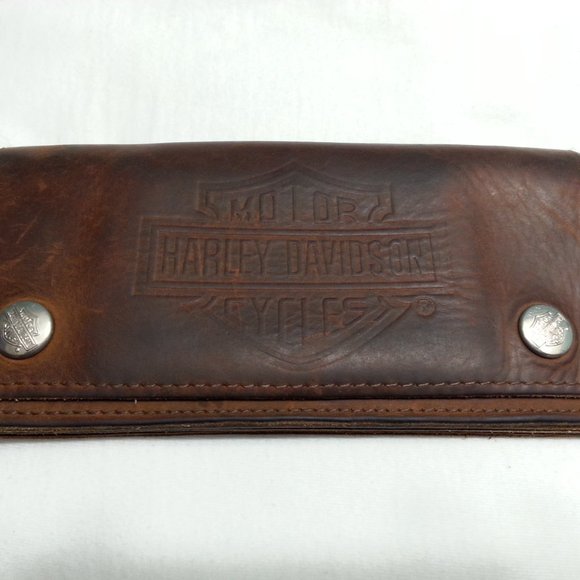 HARLEY-DAVIDSON LEATHER WALLET - Picture 3 of 10